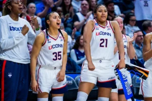 March Madness 2026: jogos do torneio feminino da NCAA, jogadores para assistir na segunda-feira enquanto UConn, na Carolina do Sul, busca uma vaga no Sweet 16