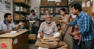 A façanha da família de Bengaluru deu errado: uma mulher que tentou enviar seu pai sob a mira de uma arma apresentou queixa à polícia; Assista ao vídeo