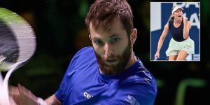 Briga de tênis começa quando estrela francesa revida após ser acusada de flertar com jogador americano