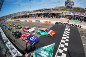Classificação completa da NASCAR Cup após 2026 Martinsville I