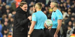 Daniel Farke foi banido e multado por confrontar dirigentes após a derrota do Leeds para o Man City