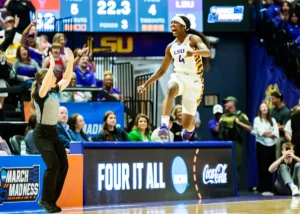 Flau’Jae Johnson, da LSU, falou sobre um jogo final emocionante no PMAC