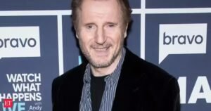 Frase do dia de Liam Nice: “Todos os clichês sobre crianças são verdadeiros… mas é uma alegria.”