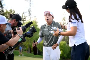 Hyo Joo Kim segurou Nelly Korda fio a fio na Founders Cup