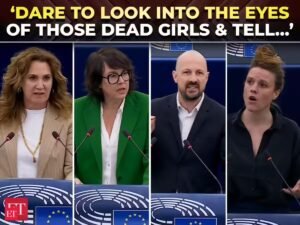 ‘O Irão repete o Afeganistão, a Líbia, o Iraque…’: Deputados da UE atacam Trump sobre a guerra no Irão; As mentiras de Ursula expostas – Vídeo do Economic Times