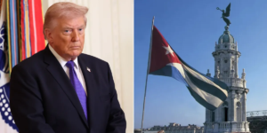 O presidente sugere que os EUA podem ter como alvo Cuba depois da guerra com o Irã, dizendo que é apenas uma questão de tempo