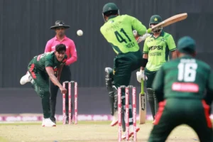 PAK vs BAN, 1º ODI: Paquistão humilhado por Bangladesh; anfitriões perseguindo o alvo em 15,1 saldos