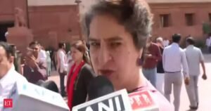 Priyanka Gandhi alegou que o calendário eleitoral foi preparado para o BJP