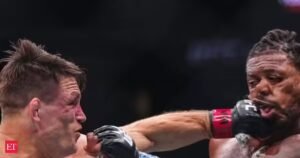 ‘Punhos cheios de antimelanina’: Drew Dober nocauteia Michael Johnson com mão esquerda devastadora no UFC 326