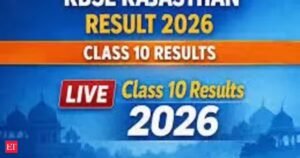 Rajasthan RBSE 10º resultado 2026 Data e hora: verifique os sites oficiais, etapas para baixar o scorecard e outros detalhes importantes