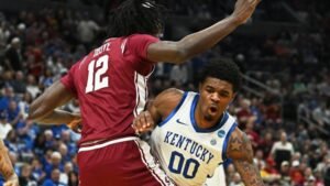 Resultado da caixa Santa Clara x Kentucky: estatísticas completas do jogo do torneio de basquete masculino da NCAA de 2026