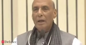 Riscos na Ásia Ocidental, Rajnath Singh pede liderança naval da Índia