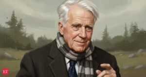 Robert Frost: O pensamento de Robert Frost para hoje: ‘O mundo está cheio de pessoas dispostas, algumas dispostas a trabalhar, as demais dispostas a deixá-las.’