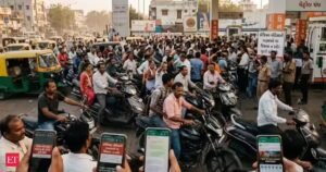 Rumores nas redes sociais sobre filas de 5 horas nas bombas de gasolina de Gujarat; O governo e as empresas petrolíferas chamam-lhe um alarme falso