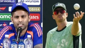 ‘Sab mesma linha chipka rahe hain’: Suryakumar Yadav ignora a observação de Mitchell Santner para ‘acalmar a multidão’