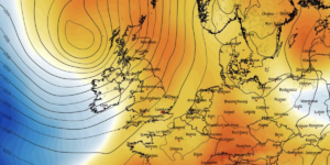 A cúpula de pressão que sufoca a Grã-Bretanha está dividindo a nação entre o sol do verão e os ventos gelados