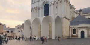 A fúria irrompe quando a catedral de Angers, de 930 anos, se transforma em ‘OVNI de concreto’ em ‘massacre arquitetônico’