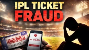 A mania do IPL custa ao técnico Rs 1,46 lakh em fraude de ingresso falso RCB vs CSK