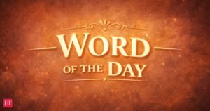 A palavra de hoje – desmontagem