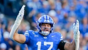 Análise: Um líder silencioso, BYU LB Jack Kelly trará resistência, versatilidade e coragem para a Big Apple