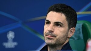 Arteta pediu perspectiva enquanto o Arsenal tenta evitar a queda