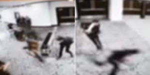 Atirador corre em direção ao salão de baile com Donald Trump dentro em imagens chocantes