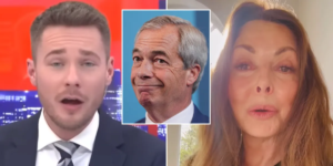 Carol Vorderman acusada de obsessão ‘doentia’ por Nigel Farage enquanto Alex Armstrong leva a fúria à mensagem ‘hostil’ de Páscoa
