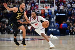 Clippers enfrentam eliminação contra limitado Steph Curry, Warriors