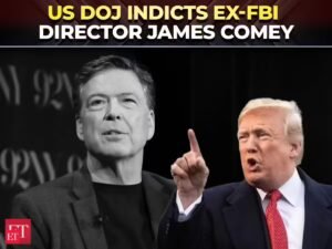 DOJ acusa o ex-diretor do FBI James Comey de ameaçar matar o presidente Trump – Vídeo do The Economic Times