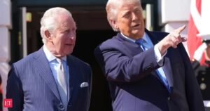 Donald Trump: o presente surpresa do rei Charles para Donald Trump no jantar oficial se torna viral – dado por ele