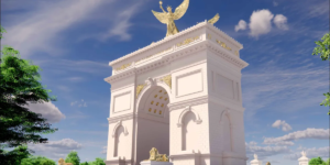 Donald Trump revelou planos para construir um Trump Arch de 250 pés sobre Washington