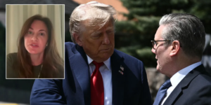 “Donald Trump vê Keir Starmer como o elo fraco que causou danos extremos ao relacionamento especial”, diz Hadley Gamble.