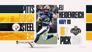 Draft da NFL: Steelers escolhe running back com Christian McCaffrey comp