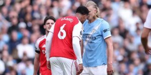 Erling Haaland não manterá Gabriel de volta na escalação após a vitória do Man City sobre o Arsenal