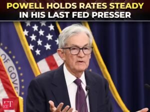 ‘FOMC decide reduzir as taxas de juros…’: Jerome Powell faz anúncio final como presidente do Fed – The Economic Times Video