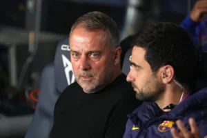 Hansi Flick fala sobre Lamine, Cancelo, VAR após Barcelona 1-0 Celta Vigo