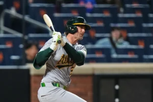 Jeff McNeil consegue 2 rebatidas de alívio no Citi Field, o Atletismo lidera o Mets por 4-0