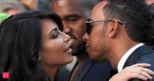 Kim Kardashian Lewis Hamilton: O amor está esquentando! Kim Kardashian e Lewis Hamilton não conseguem tirar as mãos do oceano
