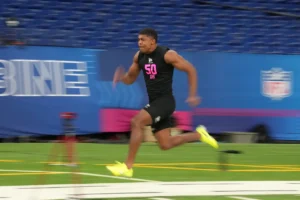 Lorenzo Styles Jr. acredita que poderia bater um tempo de 4,27 corridas de 40 jardas