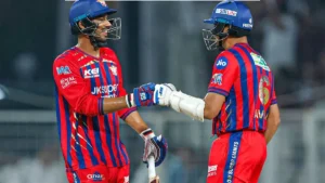 Mukul Choudhary, história do roteiro de Avesh Khan com recorde no assalto à última bola do LSG