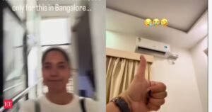 ‘Não é um luxo, é uma necessidade’: mulher de Bengaluru reserva um quarto de hotel apenas para o ar-condicionado vencer o calor