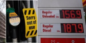 Os motoristas foram aconselhados a dirigir menos, trabalhar em casa e reduzir a velocidade para economizar combustível