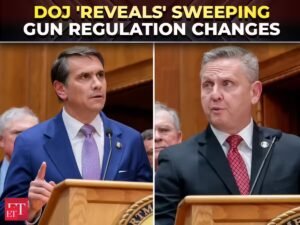 ‘PACOTE MARCANTE NA HISTÓRIA DO ATF’: DOJ se move para reverter as leis sobre armas e anuncia grandes mudanças – Vídeo do The Economic Times