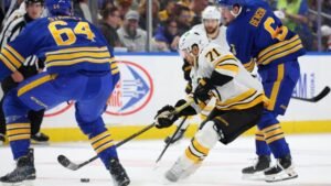 Placar ao vivo de Sabres x Bruins, atualizações e destaques dos playoffs da NHL retornam a Buffalo após 15 anos