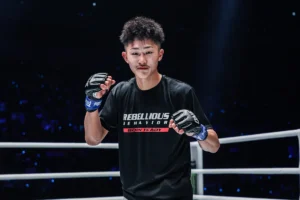 ‘Shock The World’ – Shimon pronto para deixar sua marca contra Johan Ghazali no ONE SAMURAI 1