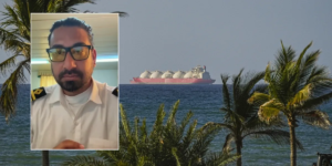 ‘Estamos indefesos’, diz petroleiro encalhado após Donald Trump anunciar bloqueio