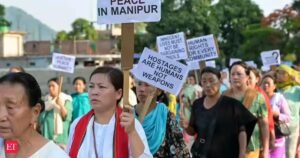 A crise dos reféns continua em Manipur