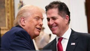 A família Dell doou US$ 6,25 bilhões para “contas Trump” em dezembro. Agora Trump diz ‘compre Dell’ – e as ações saltaram 14%