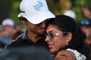 Como a mãe de Aaron Rai encontrou seu amor em um torneio profissional de golfe