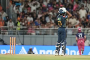 Estranha demissão! Sai Sudharsan se torna o primeiro batedor a acertar o postigo duas vezes em uma temporada do IPL – Assistir